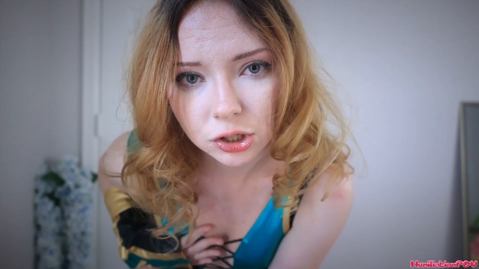 Humiliation POV - Kat Danz - Cock Tease Cosplay Step-Daughter Blackmails-Fantasy Her Pervy Step-Daddy